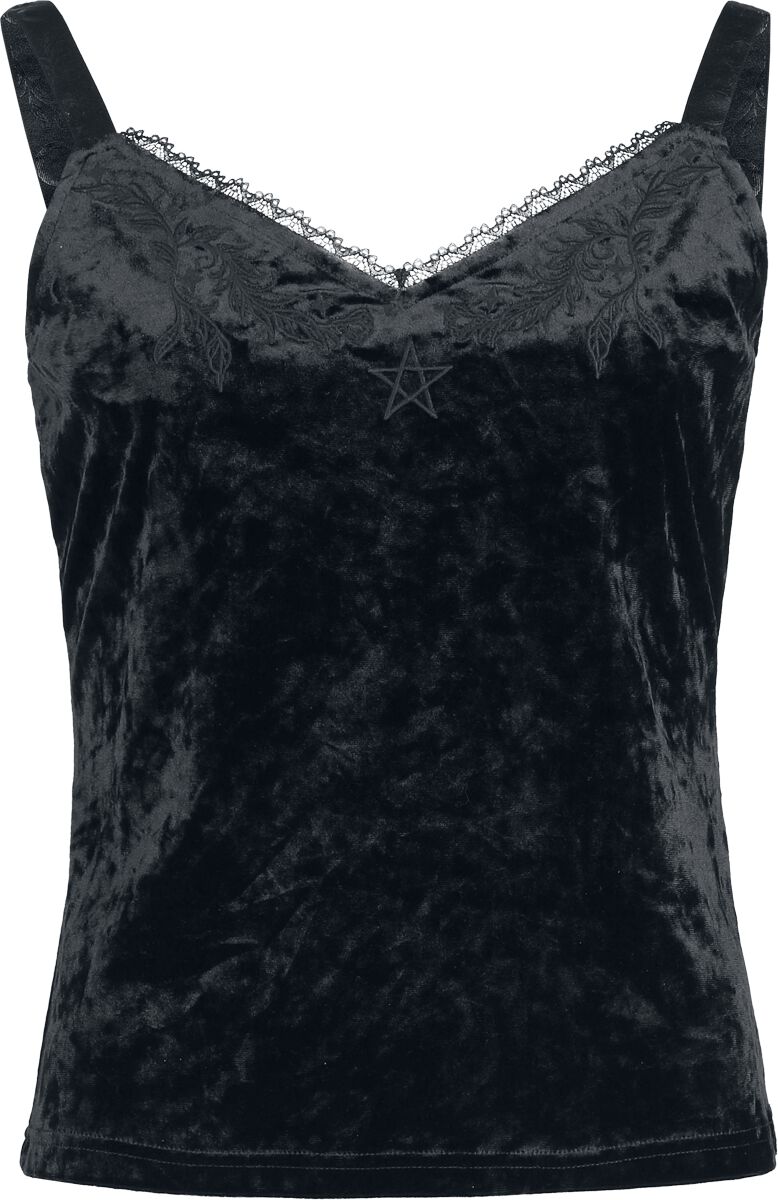 Gothicana by EMP - Gothic Top - Mystical Woods - S bis XXL - für Damen - Größe XXL - schwarz