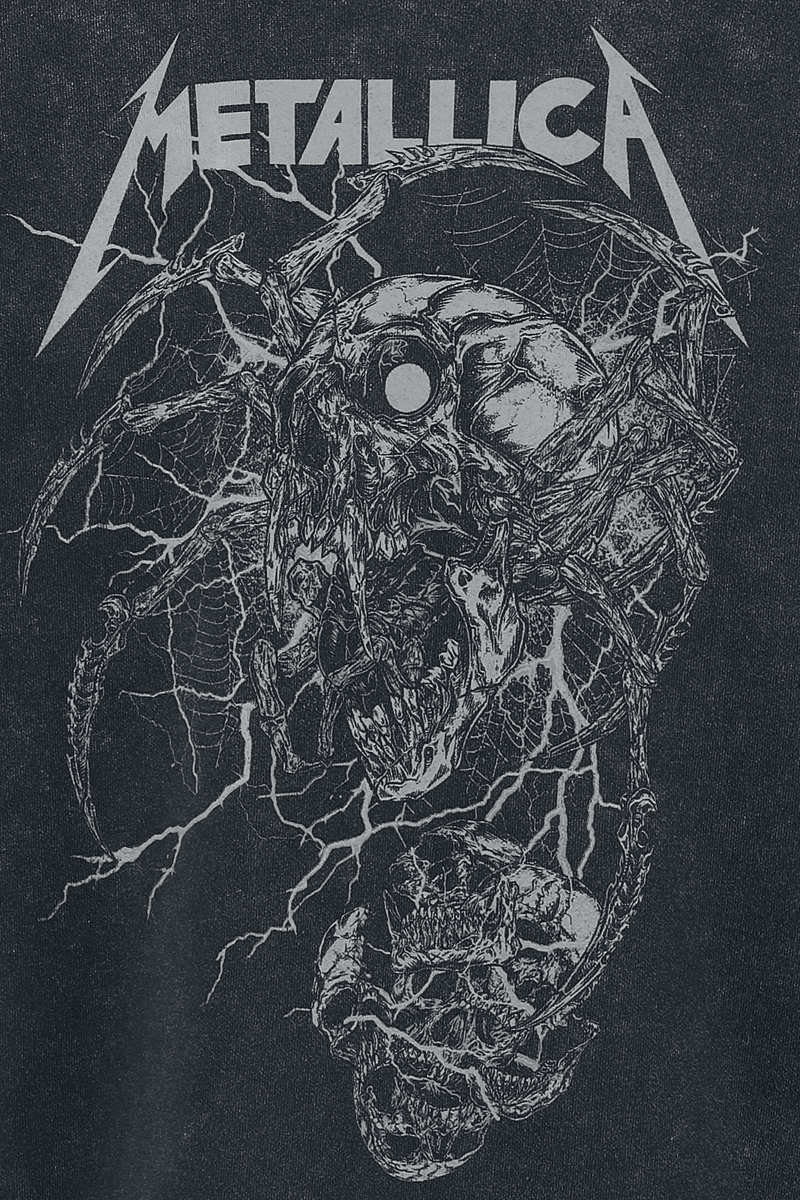 Thumbnail - Metallica EMP Signature Collection Sweatshirt dunkelgrau in M