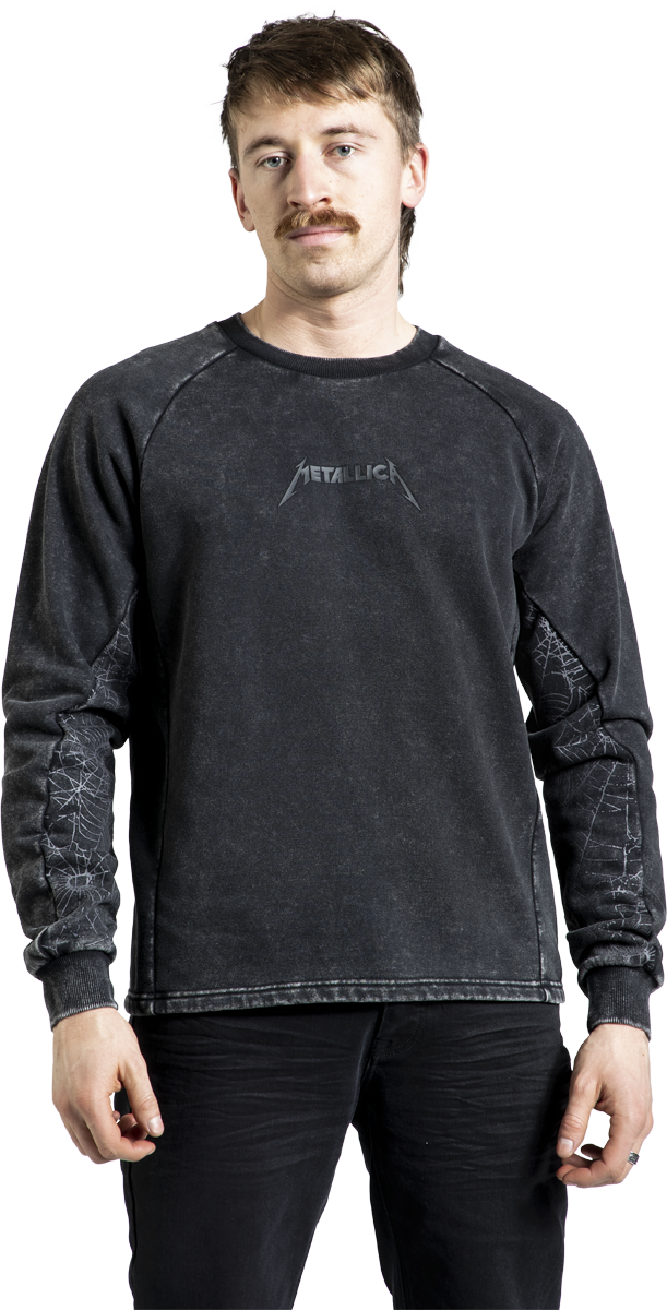 Thumbnail - Metallica EMP Signature Collection Sweatshirt dunkelgrau in M