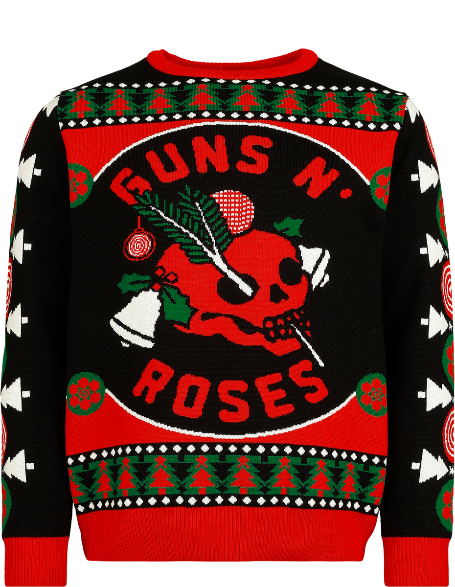 Guns N' Roses  Christmas jumper - Holiday Sweater - for Men - multicolour