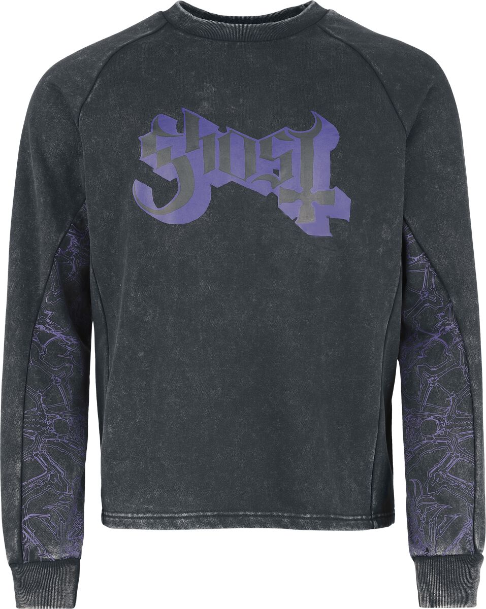 Ghost EMP Signature Collection Sweatshirt dunkelgrau in S Q126-000084