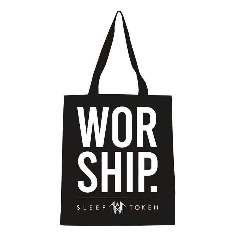 Sleep Token Worship Stofftasche schwarz