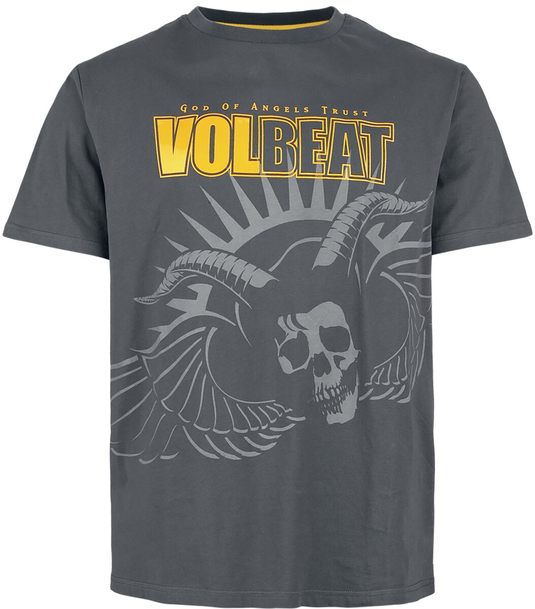 Volbeat T-Shirt - EMP Signature Collection - S bis 3XL - für Männer - Größe 3XL - grau  - EMP exklusives Merchandise!