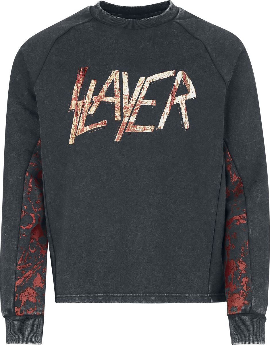 Slayer EMP Signature Collection Sweatshirt dunkelgrau in XL