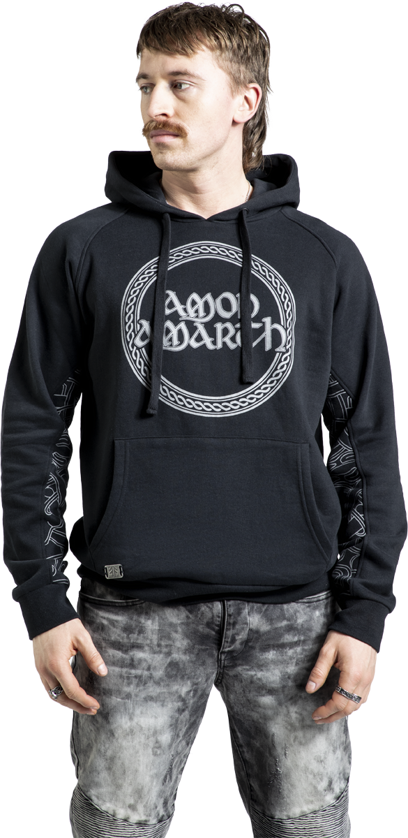 Thumbnail - Amon Amarth EMP Signature Collection Kapuzenpullover grau in 3XL