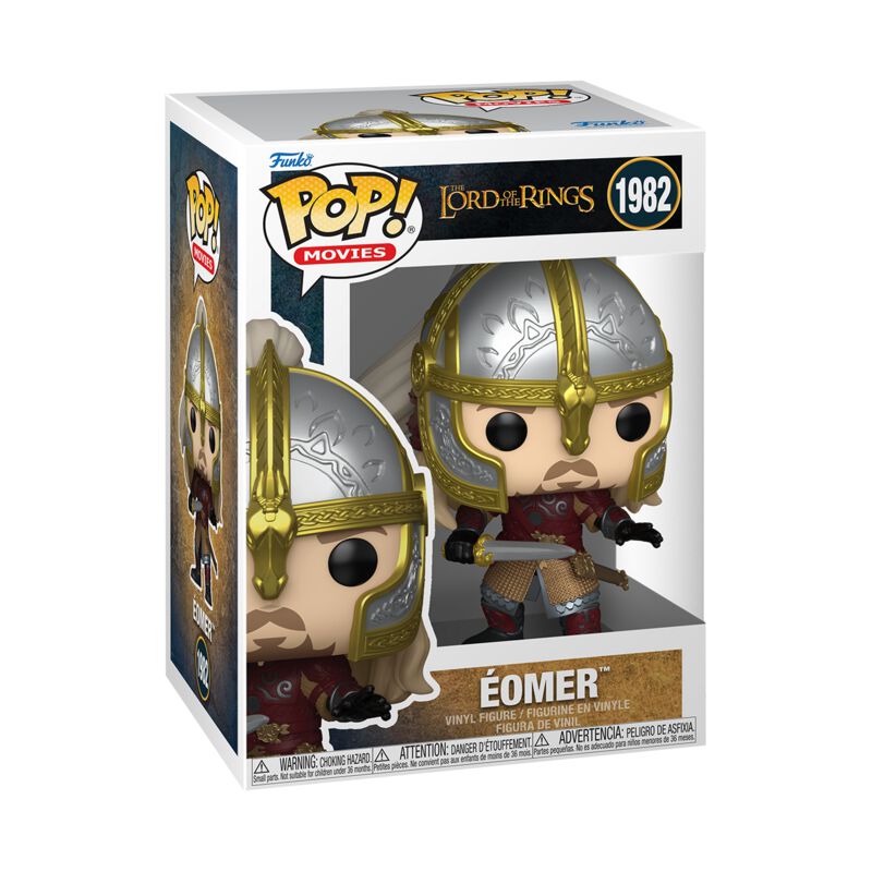The Lord Of The Rings Eomer Vinyl Figurine 1982 Funko Pop! Multicolor