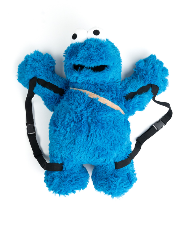 Sesame Street  Backpack - Cookie Monster - blue-black