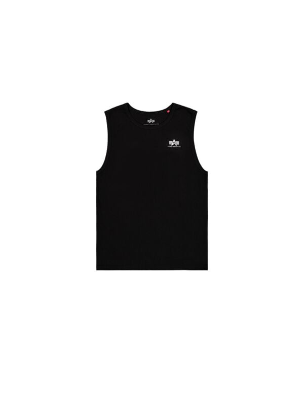 Alpha Industries Tank-Top - Back Print Tank - S bis XXL - für Männer - Größe L - schwarz