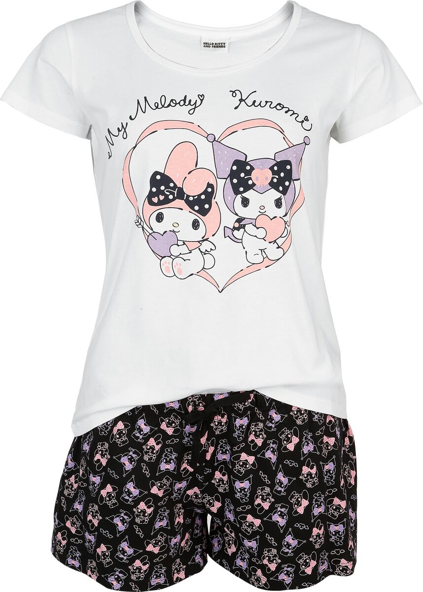 4250979884071 - and Friends - Kuromi Schlafanzug multicolor in M
