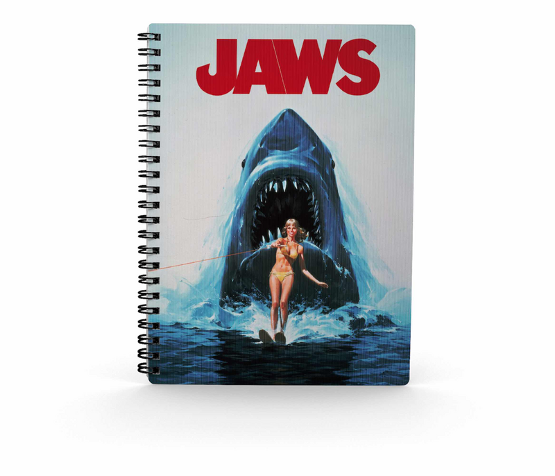 Notepad  di Lo squalo - Jaws - Alternative Poster - 3D Effekt Notizbuch - Non Specificato - multicolore