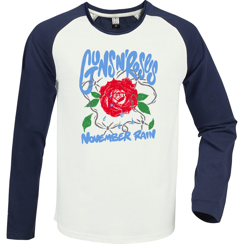 Guns N' Roses  Long-sleeve Shirt - Amplified Collection - November Rain - for Men - multicolour