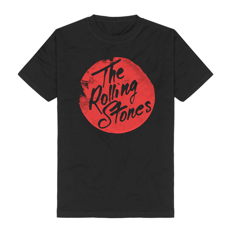 T-skjorte  av The Rolling Stones - Vintage Sticker - Herrer - svart