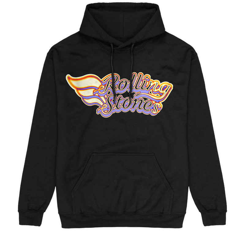 The Rolling Stones  Hoodie - Racing Logo - for Men - black