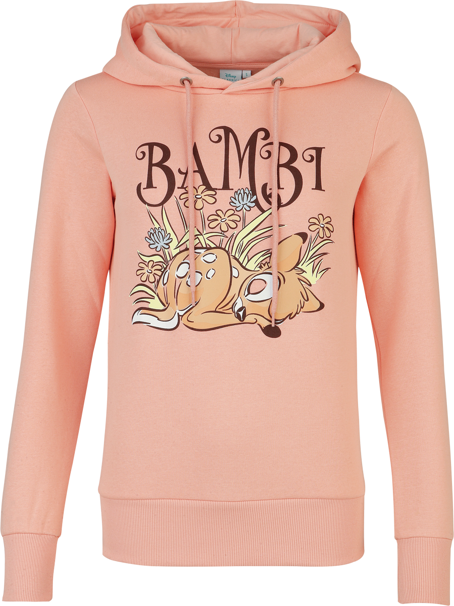Bambi Disney Hoodie - Sleepy - for Women - apricot