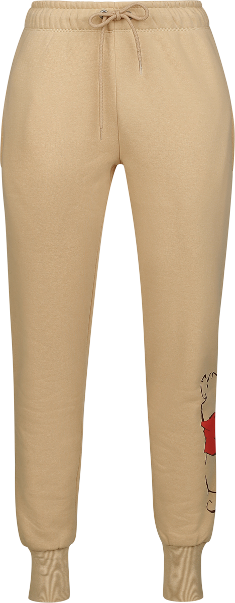 Winnie the Pooh Disney Tracksuit Trousers - Happy - for Women - beige