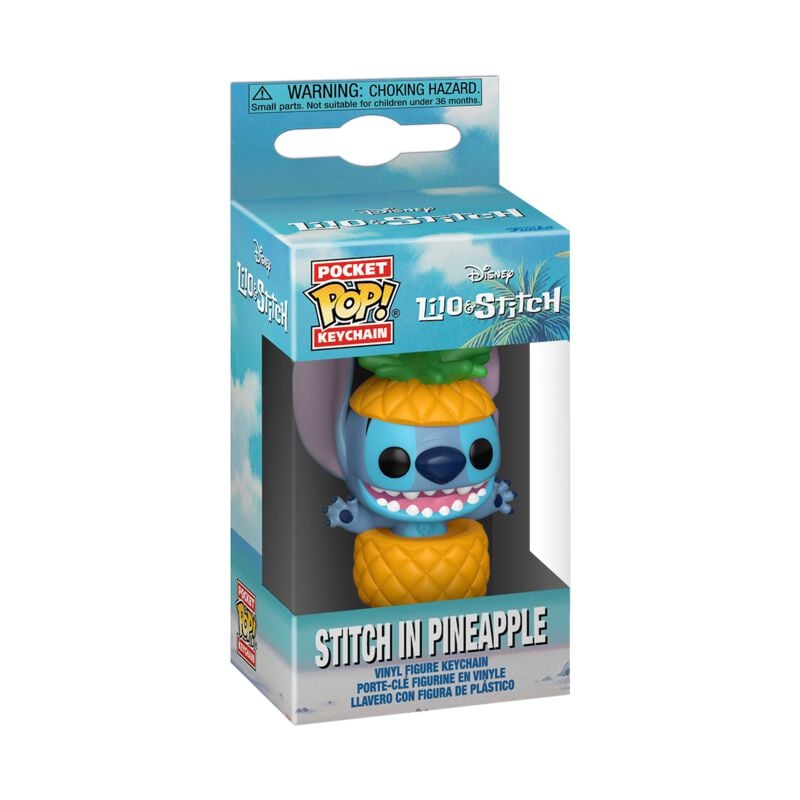Lilo & Stitch - Disney Funko Pocket Pop! - Stitch in a Pineapple - (Pocket Pop!)   - Lizenzierter Fanartikel