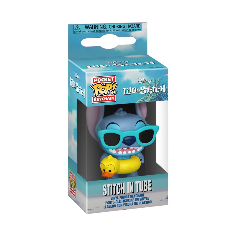 Lilo & Stitch - Disney Funko Pocket Pop! - Stitch in Tube - (Pocket Pop!)   - Lizenzierter Fanartikel