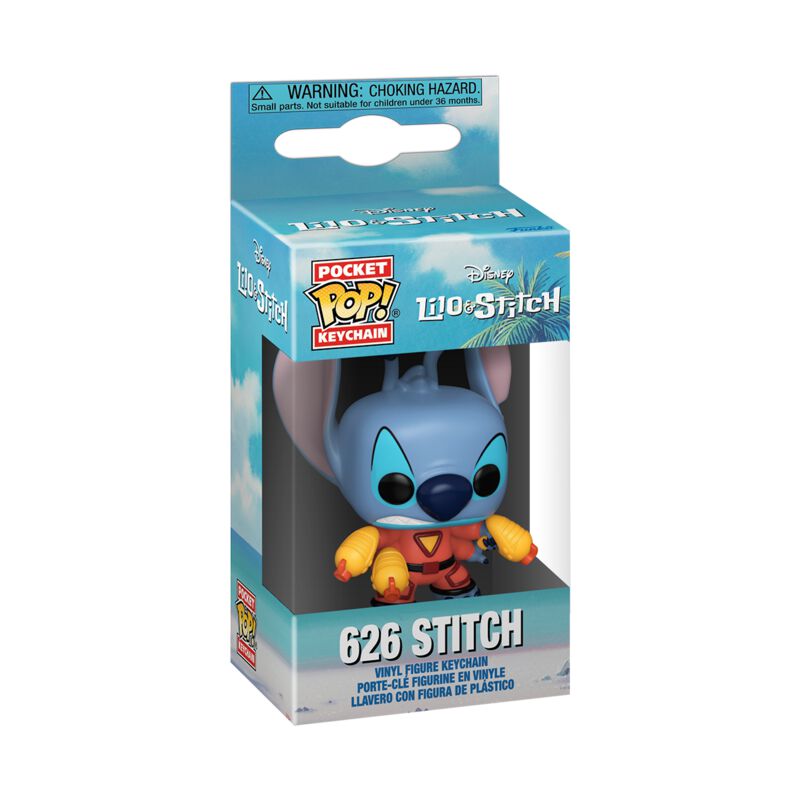 Lilo & Stitch - Disney Funko Pocket Pop! - 626 - Stitch (Pocket Pop!)   - Lizenzierter Fanartikel