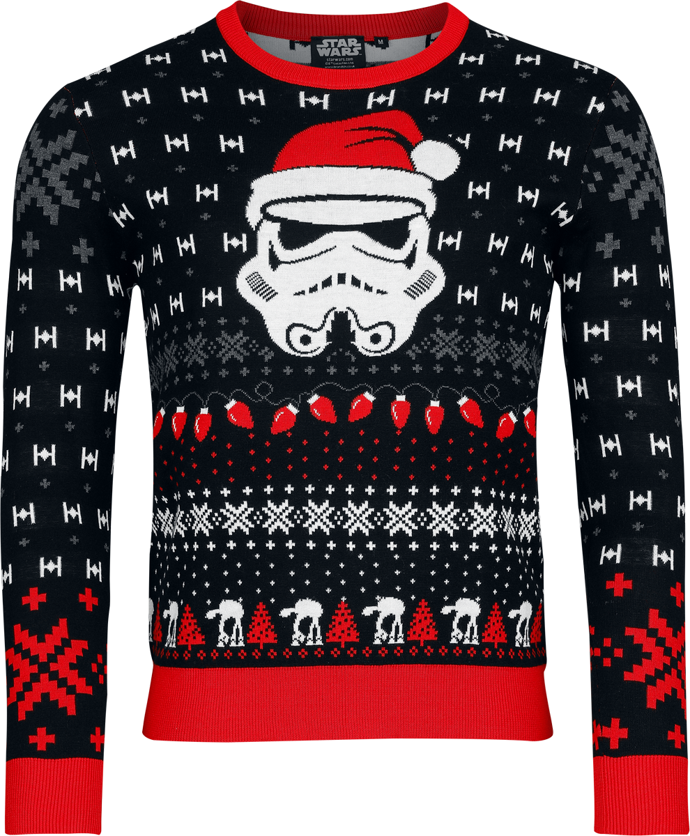 Star Wars Disney Christmas jumper - Santa Stormtrooper - for Men - multicolour