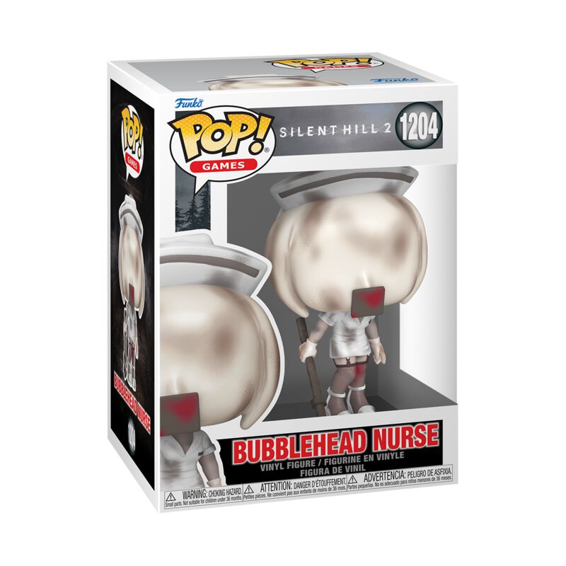 Silent Hill Bubblehead Nurse - (Pop!) Vinyl Figur 1204 Funko Pop! Multicolor