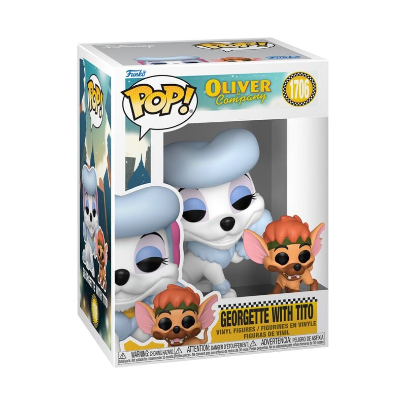 Oliver und Co. - Georgette With Tito Vinyl Figur 1706 - Funko Pop! Figur - Funko Shop Deutschland - Lizenzierter Fanartikel