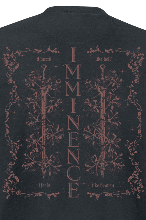 Thumbnail - Imminence Lillies T-Shirt schwarz in M