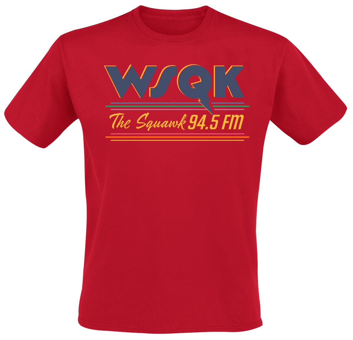5056811564564 - Season 5 - The Squawk Logo - WSQK 945 FM T-Shirt rot in XXL