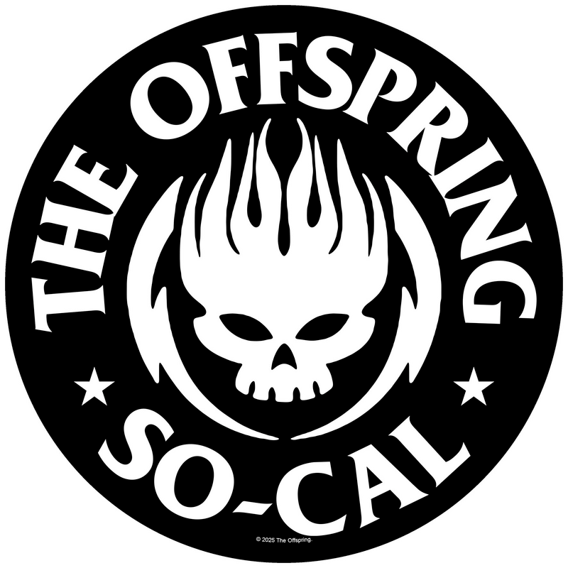 The Offspring  Back Patch - SO-CAL - black