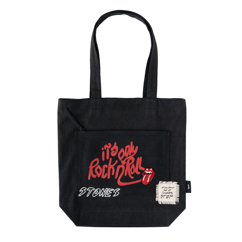 🏷️ Sac à bandoulière  de The Rolling Stones - Stofftasche Premium the Rolling Stones - e