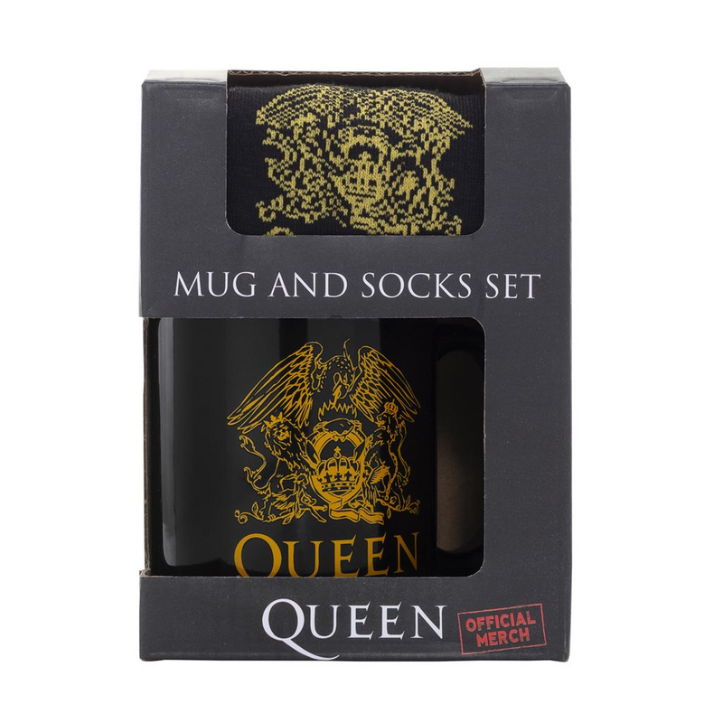 Mugg  av Queen - Logo - Tassen-Socken-Set - None -