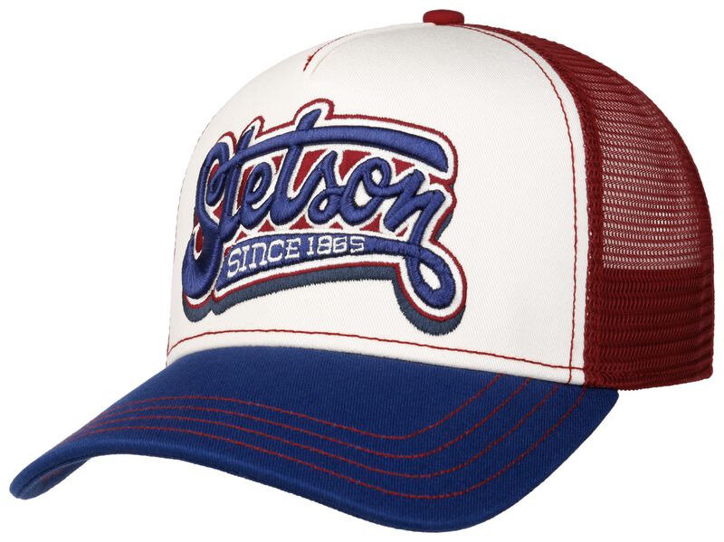 Stetson Cap - Trucker Cap Lettering - multicolor