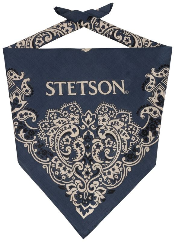 Stetson Bandana - Bandana Cotton - blau