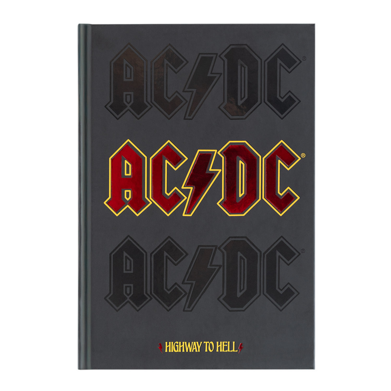 Anteckningsbok  av AC/DC - Notizbuch Premium A5 AC/DC - None - flerfärgad