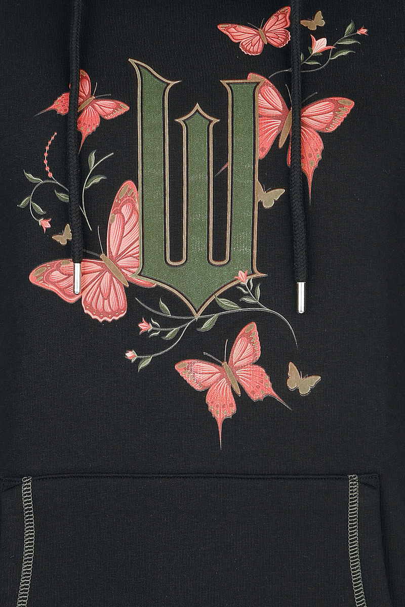 Thumbnail - Wicked Enchanted Elements Kapuzenpullover schwarz in L