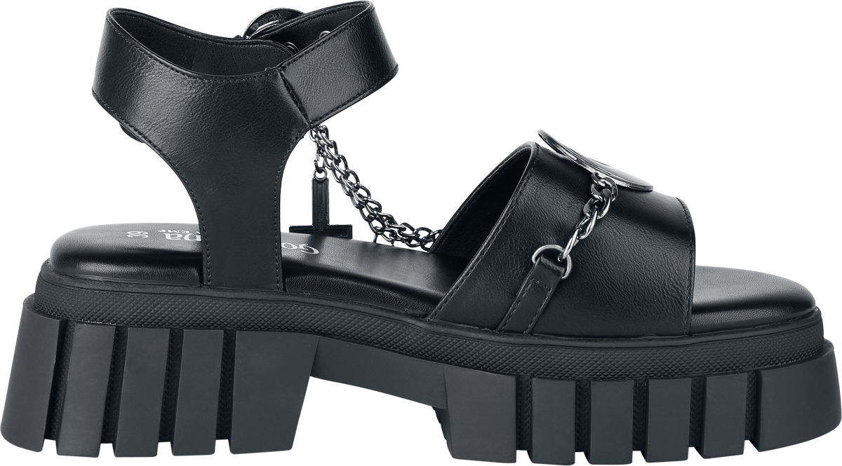 Thumbnail - Gothicana by EMP The Void Sandale schwarz in EU37