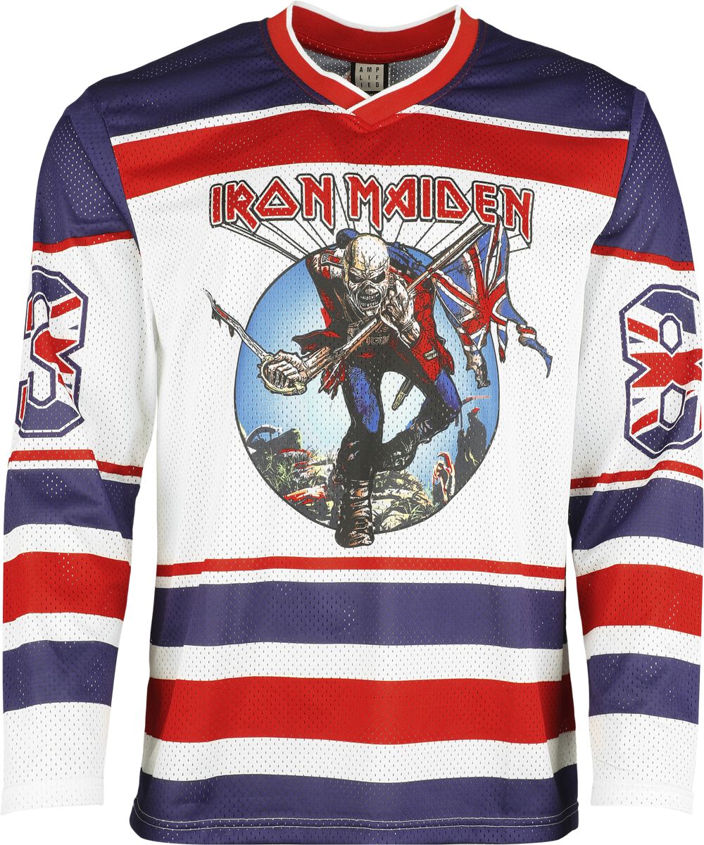 Iron Maiden Amplified Collection - Hockey Jersey Trikot multicolor in 4XL