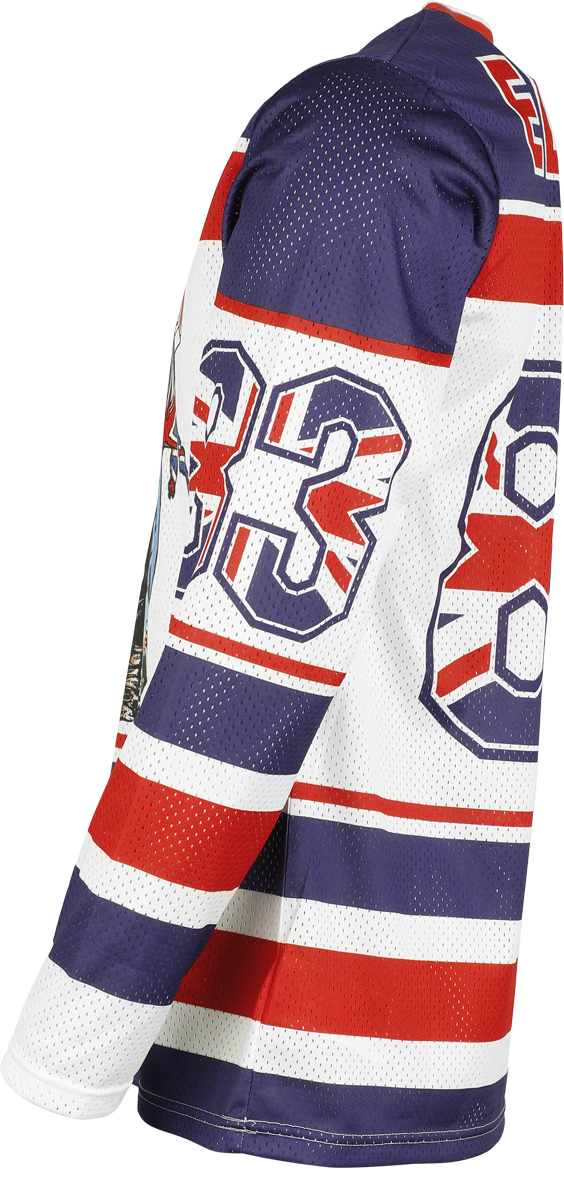Thumbnail - Iron Maiden Amplified Collection - Hockey Jersey Trikot multicolor in 3XL