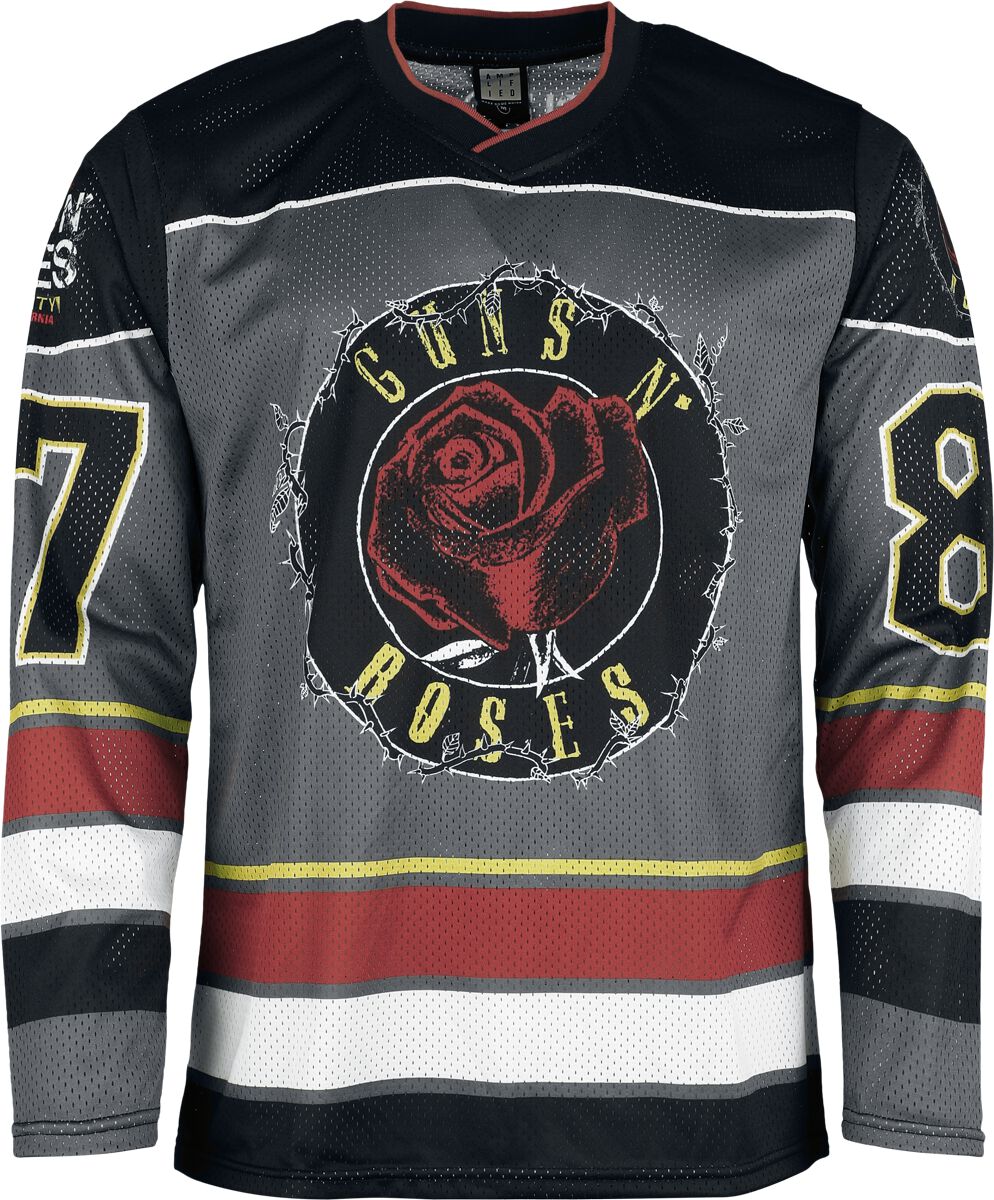 Guns N' Roses Amplified Collection - Hockey Jersey Trikot multicolor in 5XL