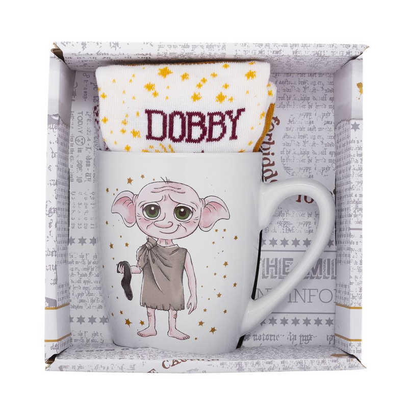 Harry Potter  Cup - Dobby Mug & Socks - multicolour