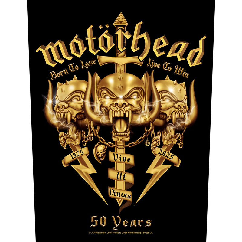 Motörhead  Back Patch - Core 50th - multicolour