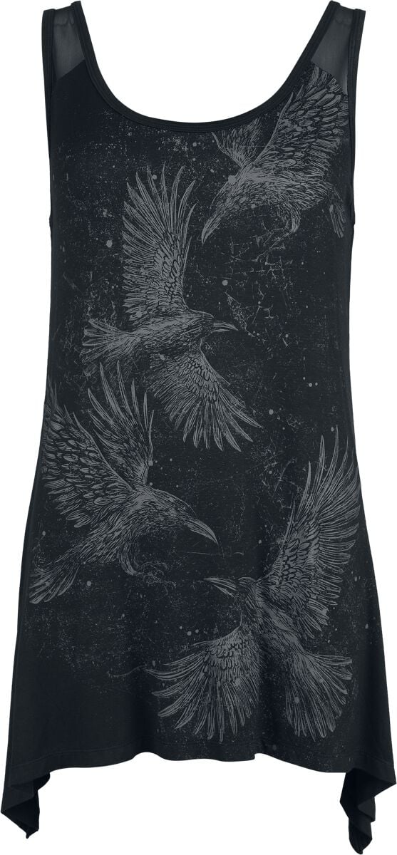 Black Premium by EMP Beaks, Claws & Skulls Top schwarz in L