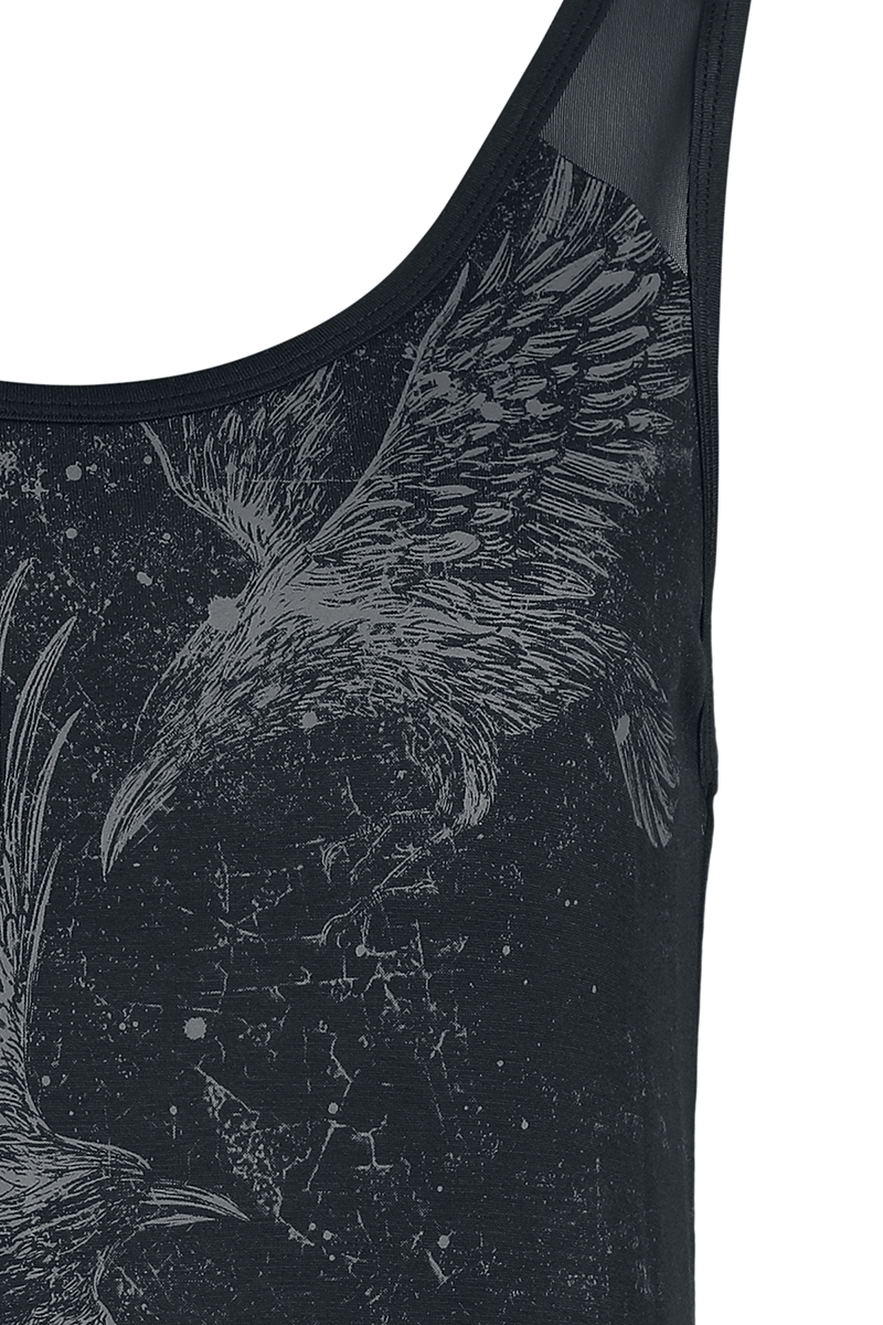 Thumbnail - Black Premium by EMP Beaks, Claws & Skulls Top schwarz in XXL