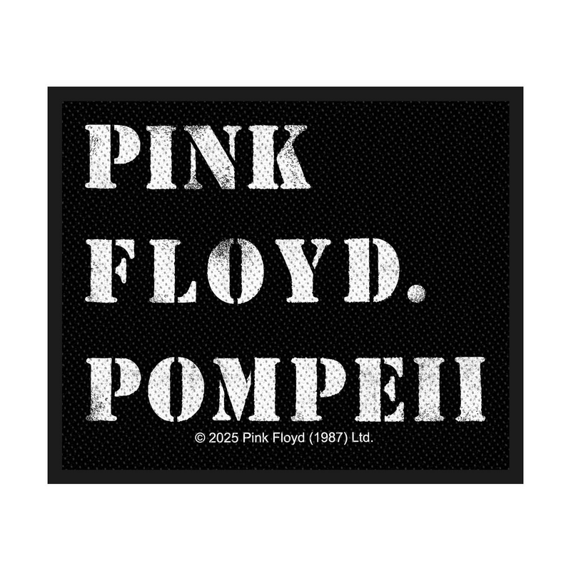 Pink Floyd  Patch - Stencil Logo - multicolour