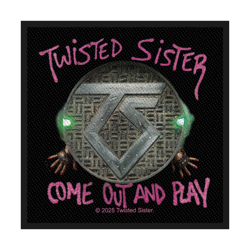 Twisted Sister  Patch - Come out and play - for None - multicolour