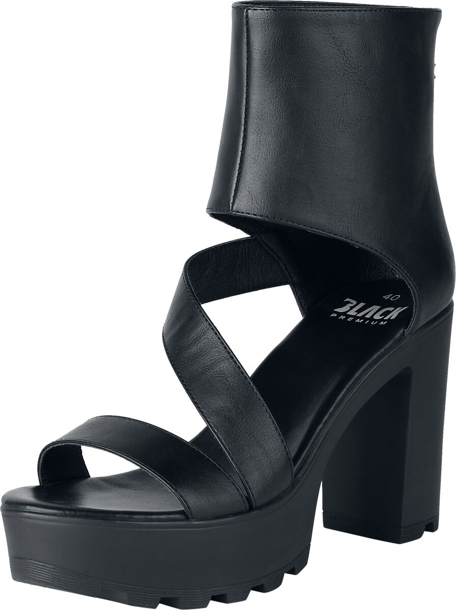 Sandal  av Black Premium by EMP - Sandal with high shaft - Dam - svart