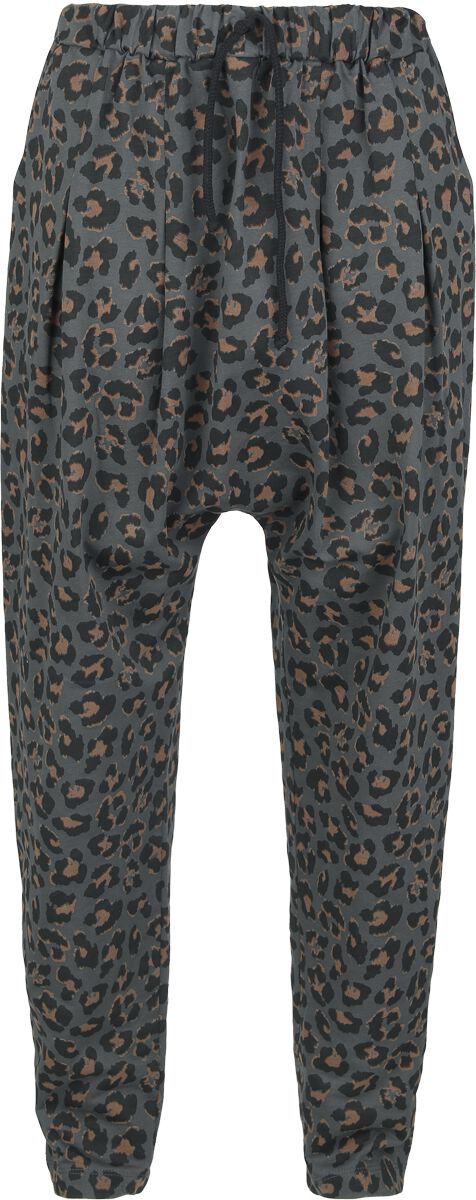 4068143366571 - Basic Freizeithose Stoffhose blau grau in S