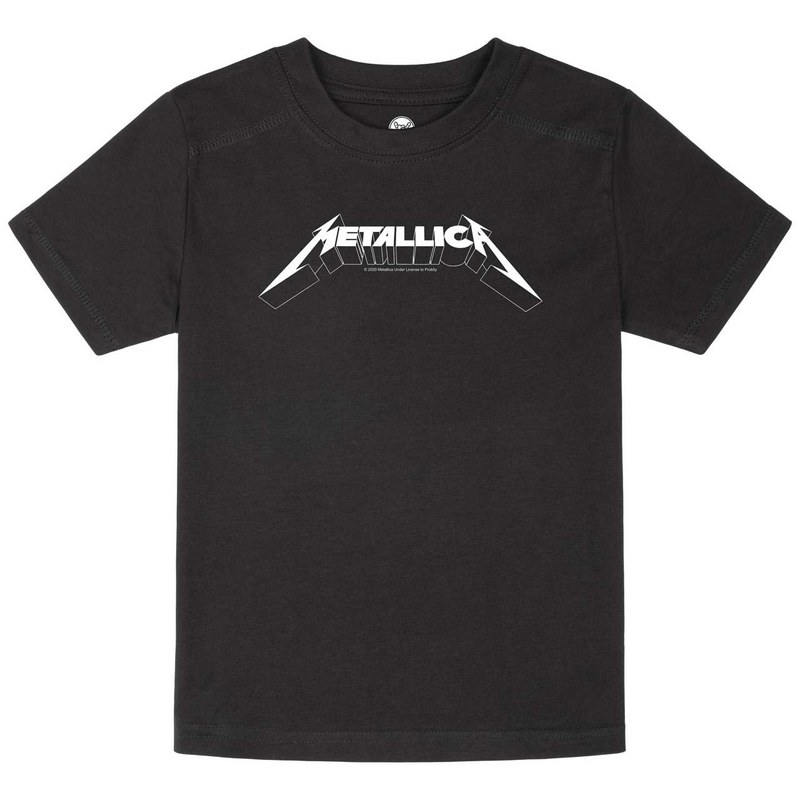 Metallica  T-Shirt - Metal-Kids - Logo - for Children - black