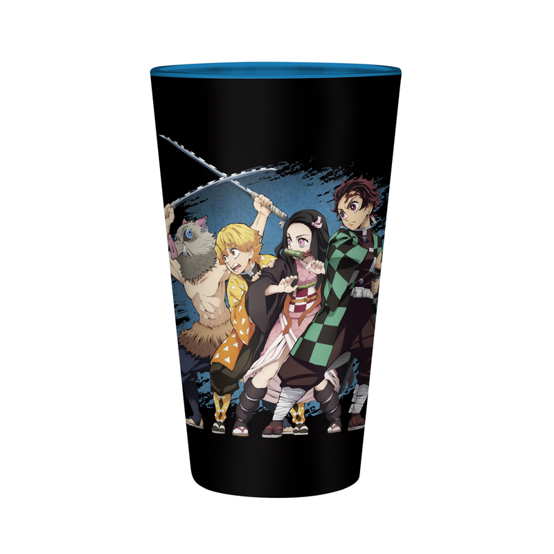 Demon Slayer Anime Drinking Glass - Group - multicolour