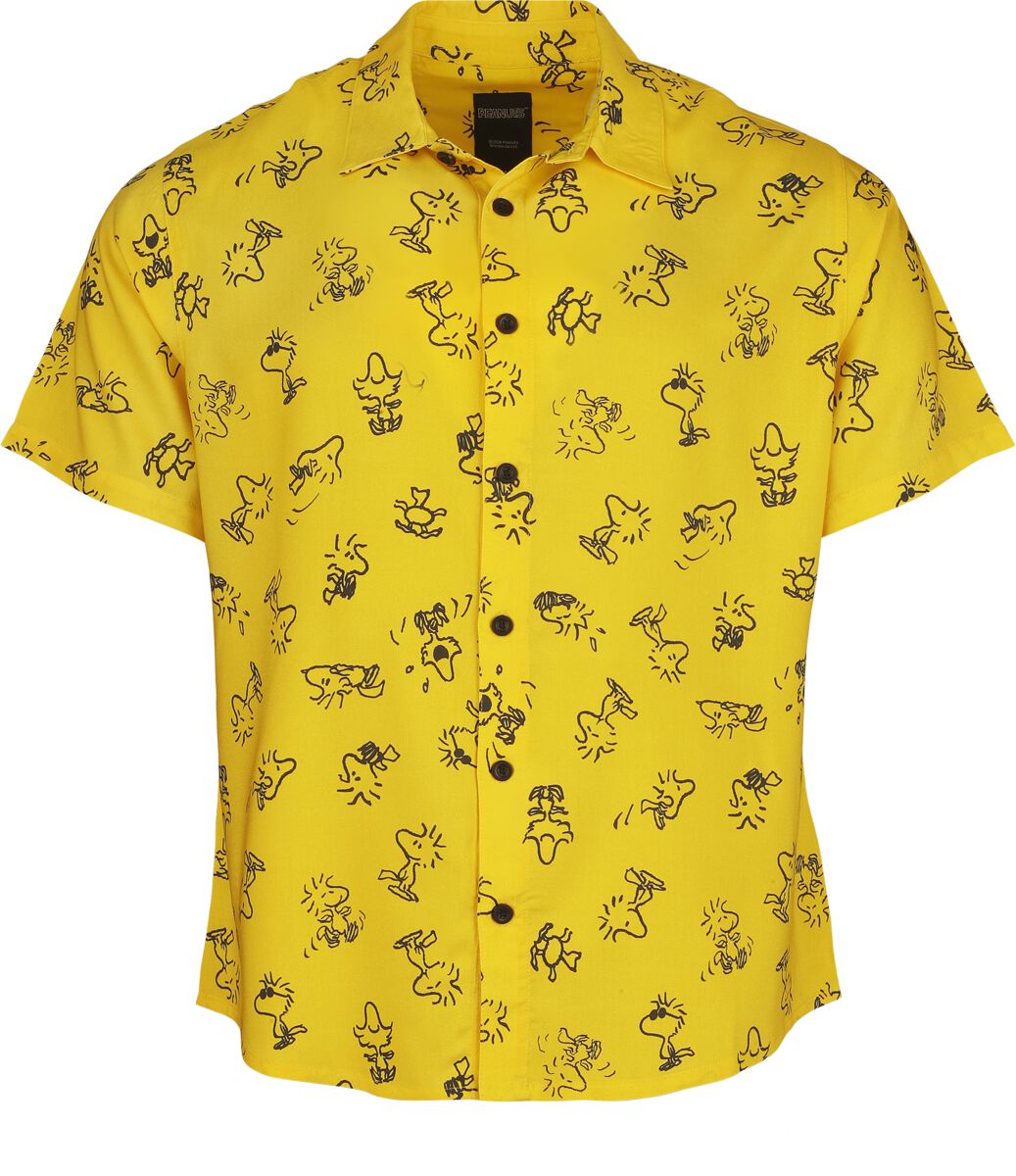 Peanuts Kurzarmhemd - Woodstock - Hawaii - S bis 3XL - für Männer - Größe XL - multicolor  - EMP exklusives Merchandise!