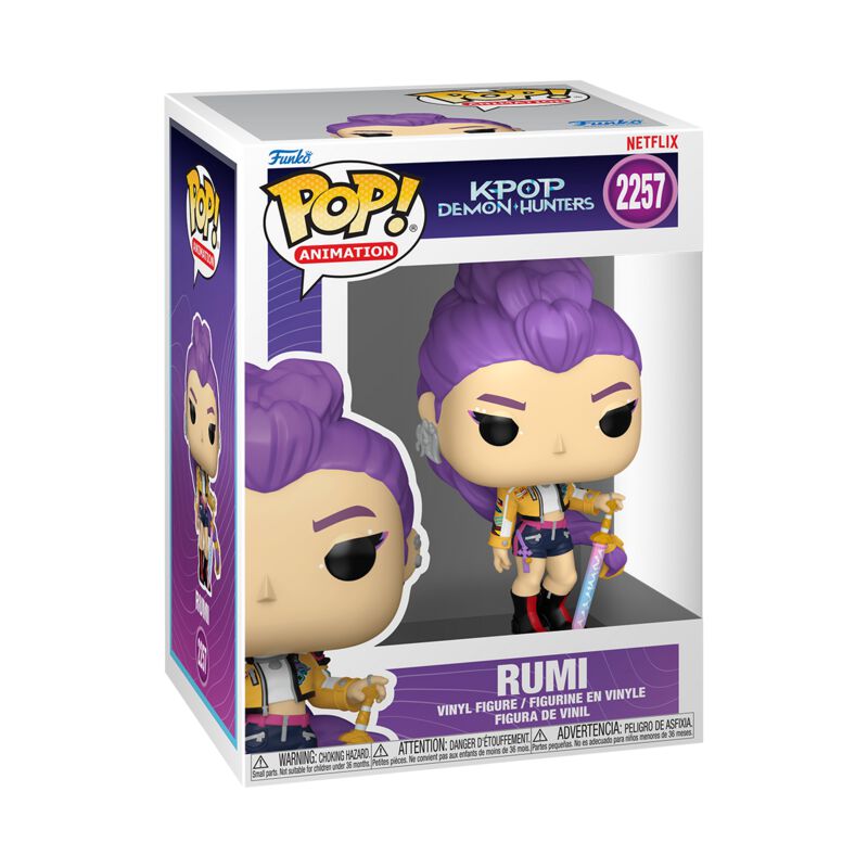 0889698946926 - Rumi (Pop! Animation) Vinyl Figur 2257 Funko Pop! multicolor